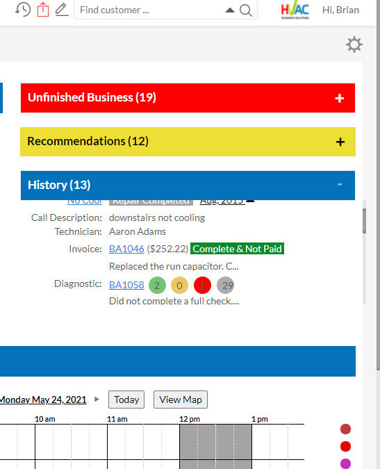 Tuesday Tool Tip – P3 HVAC Software – New HVAC Dispatching Display