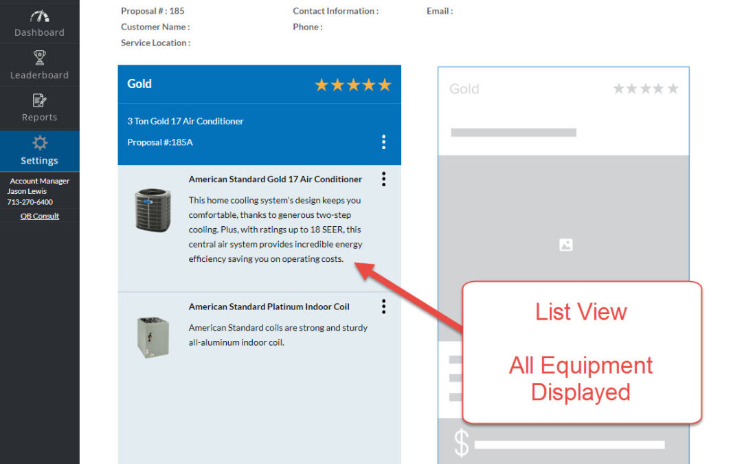 Tuesday Tool Tip – New Proposal Display