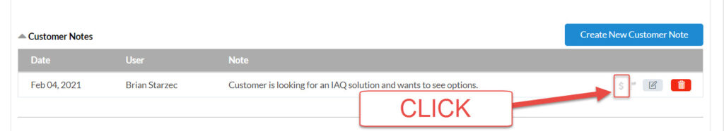 HVAC Dispatching - Revenue Note