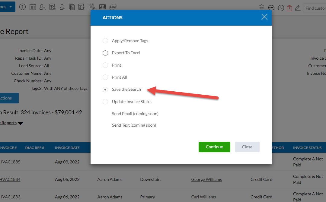 Tuesday Tool Tip – Saved Search