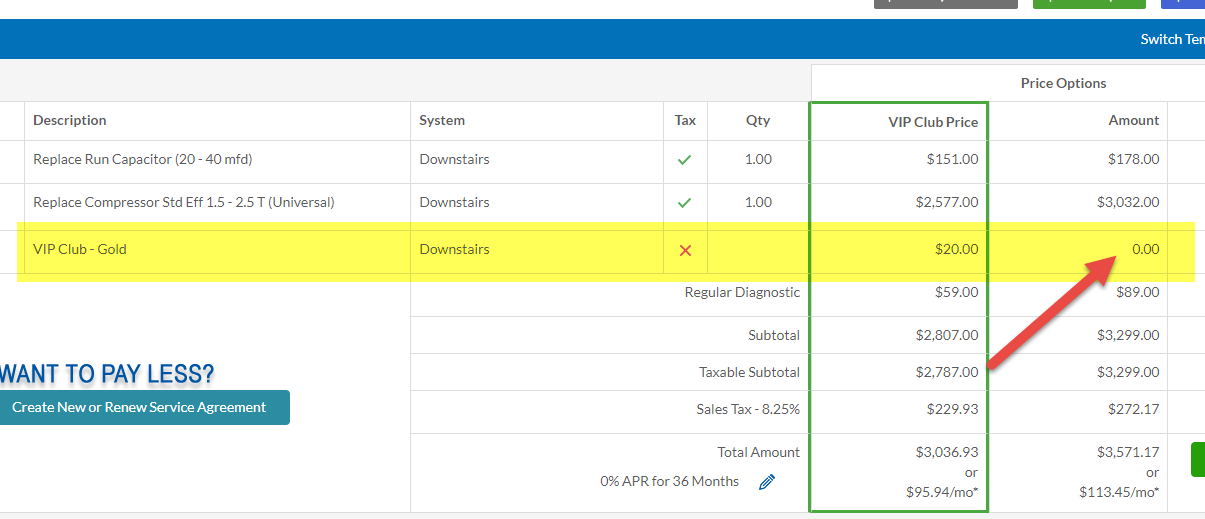 Service-Agreement-Cost-Not-in-the-Regular-Amount-Column