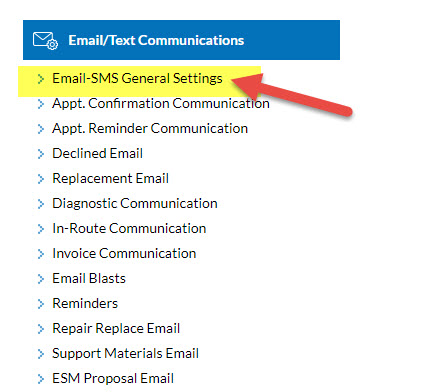Setting Location - Daily Recurring Billing